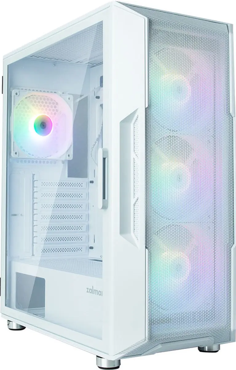 Zalman i3 Neo ARGB Gehuis - 3x 2.5" + 2x 3.5" - Wit