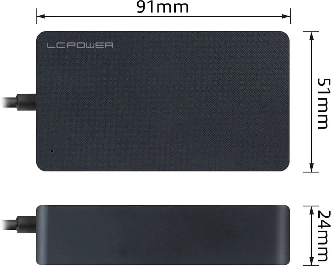 LC Power LC-NB-PRO-45-C USB-C Laptopadapter 45W