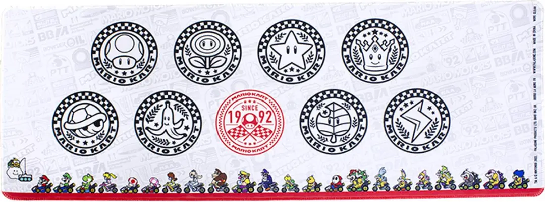 Paladone Nintendo Mario Kart XL Gaming Muismat 30x80cm