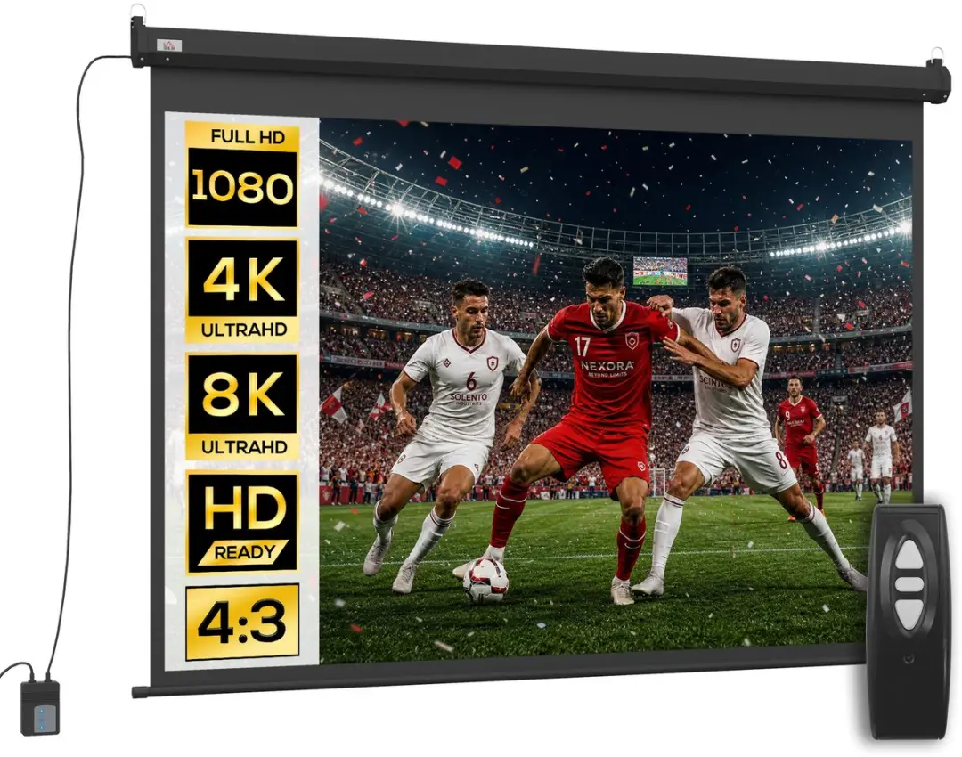 Homcom Projectiescherm 191x130cm