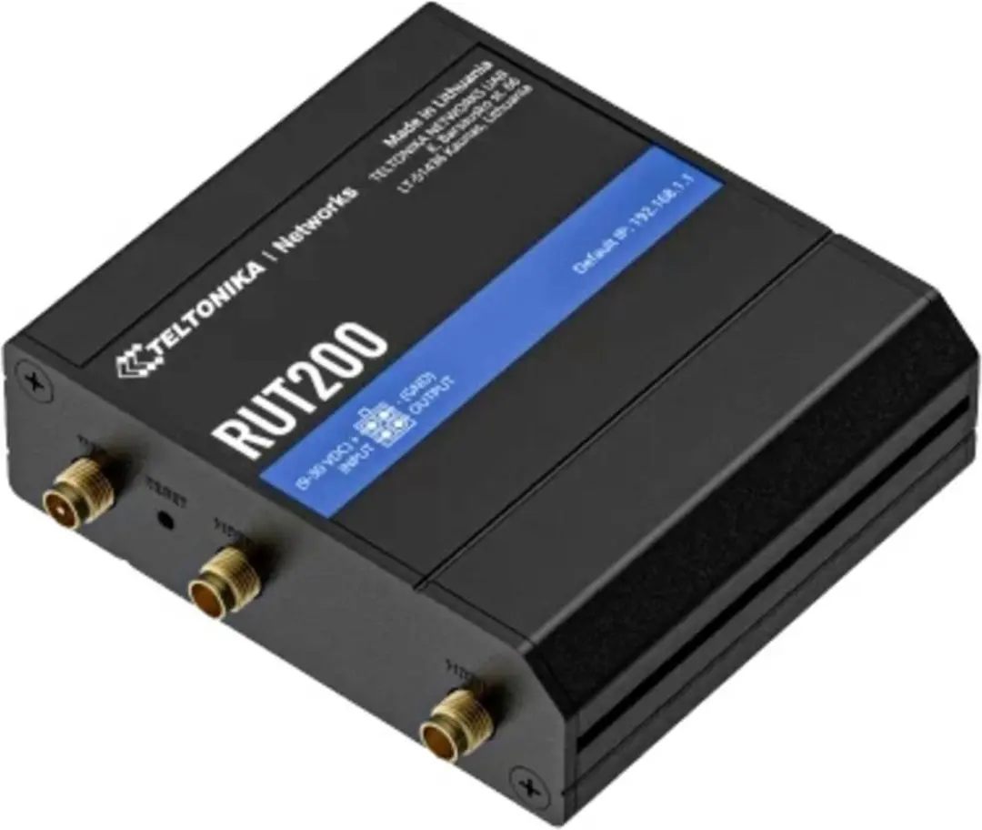 Teltonika RUT200 WiFi-router LTE - Zwart
