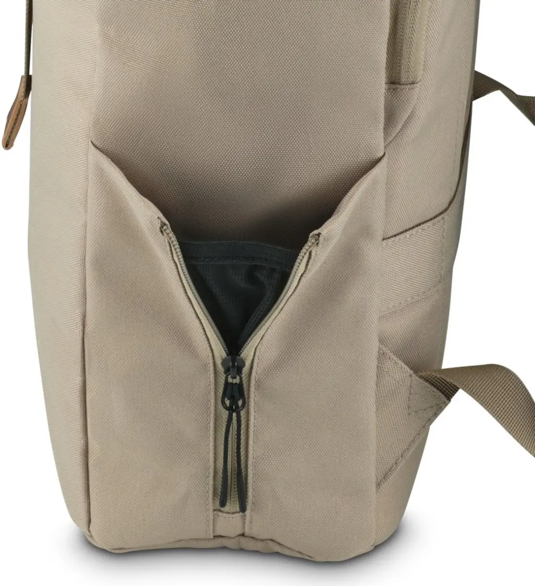 Hama Silvan Rugzak 16,2" - Beige Groen
