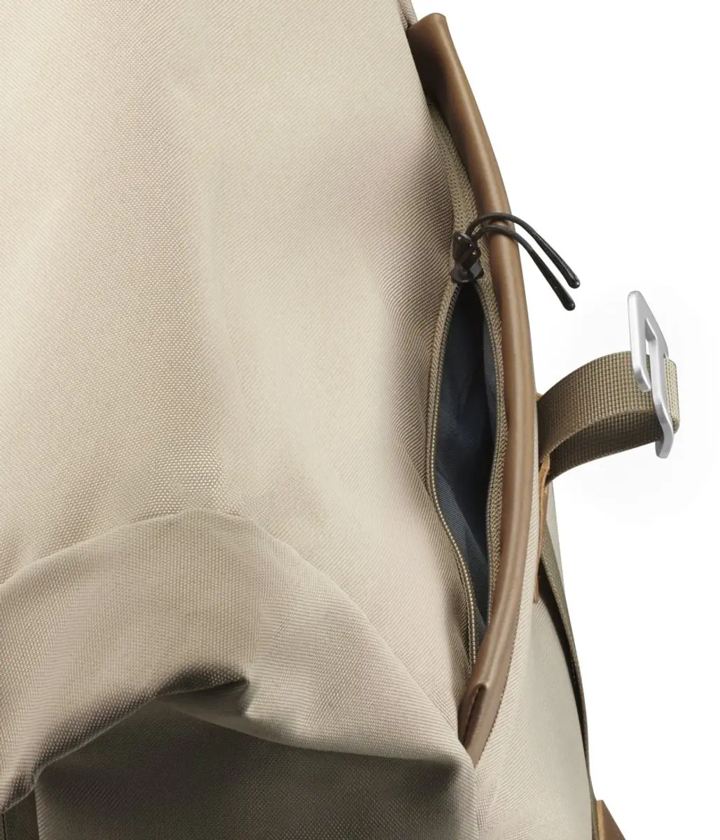 Hama Silvan Rugzak 16,2" - Beige Groen