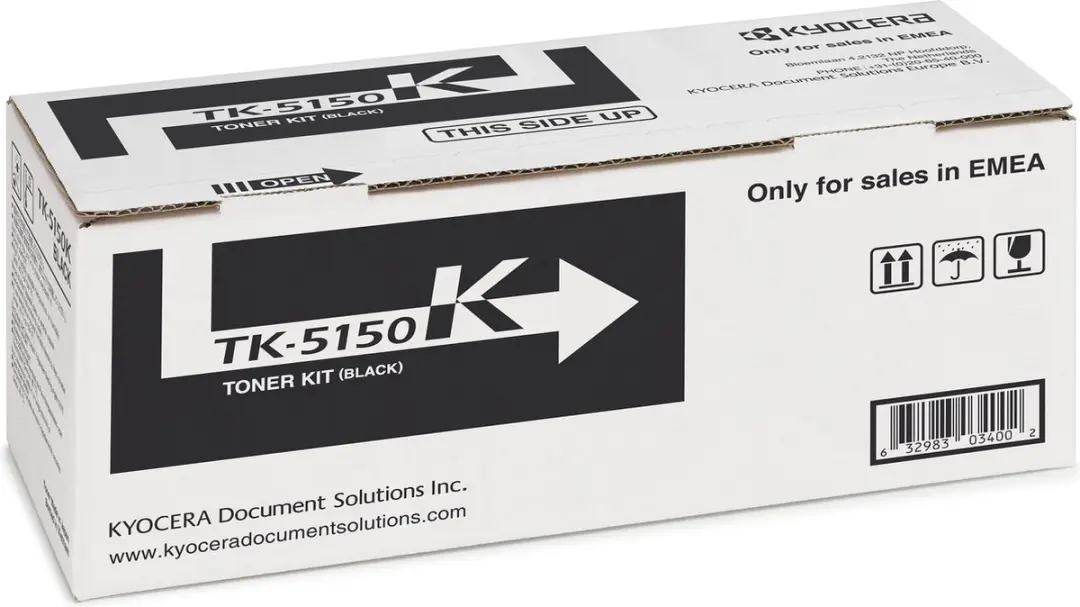 Kyocera TK-5150K Tonercartridge - 12.000 pagina's - Zwart