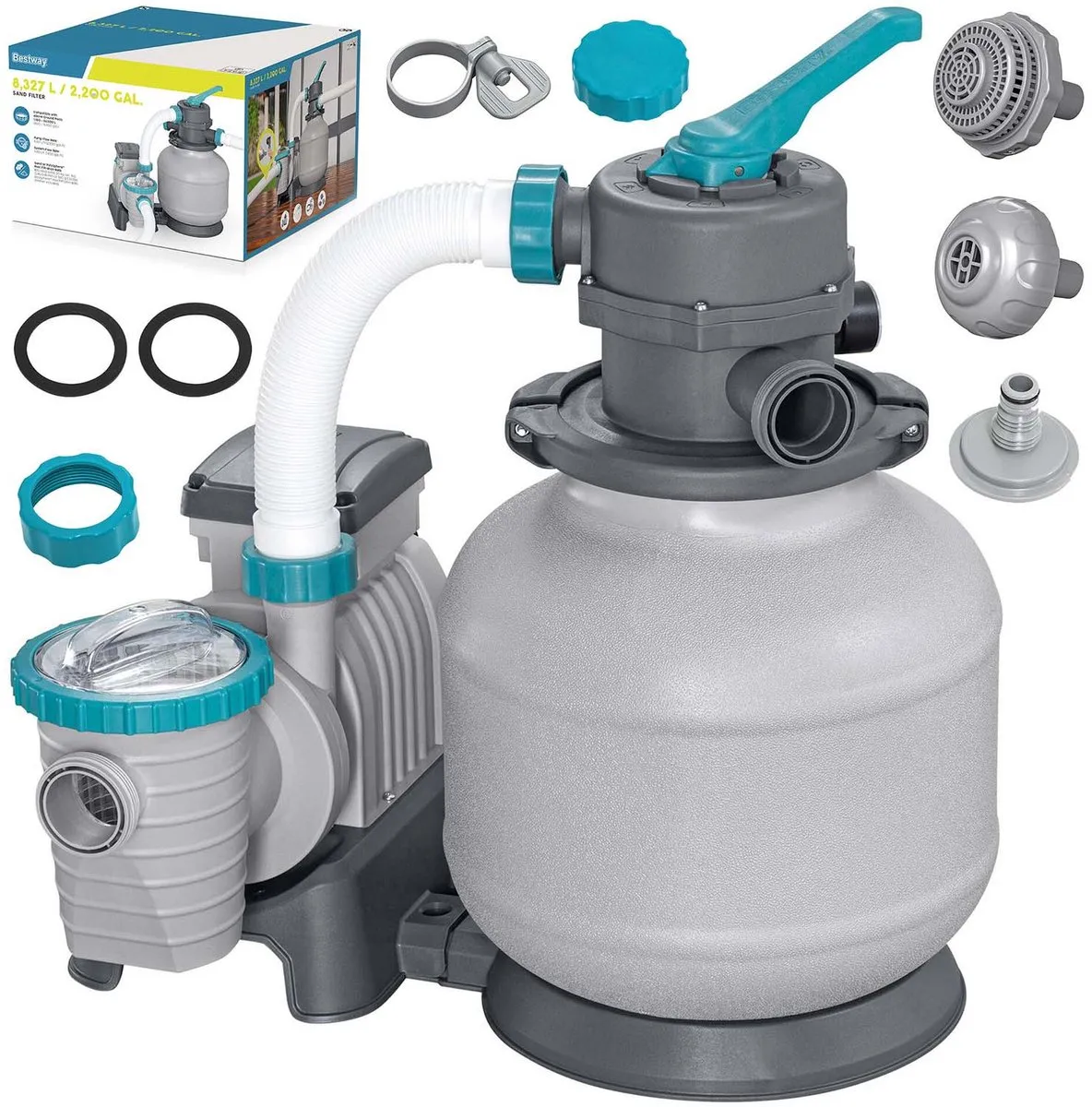Bestway 58499 Zwembadzandpomp 8327L/u - 38mm - afbeelding 3 van 6