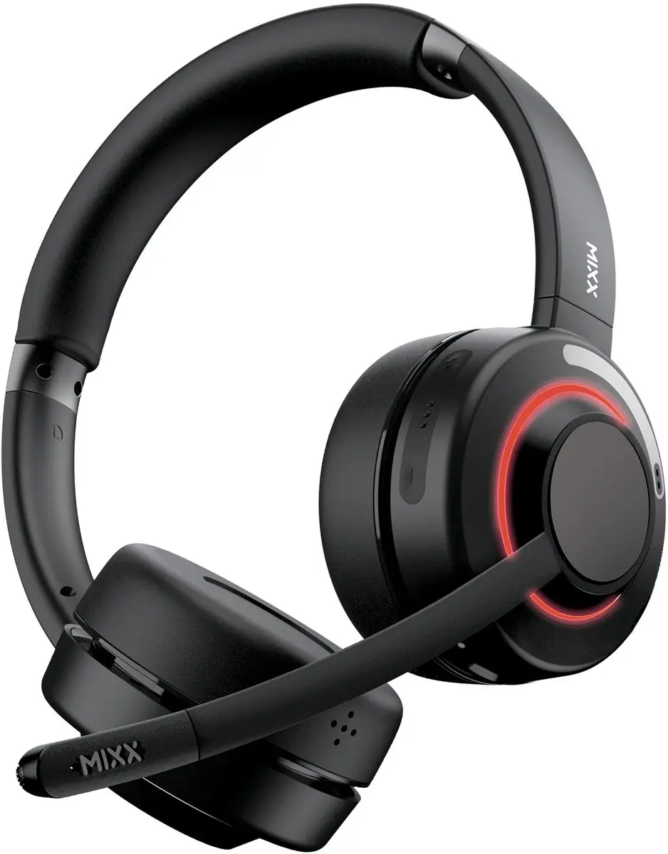 Mixx B20S Wireless Noise Cancelling Headset - Zwart