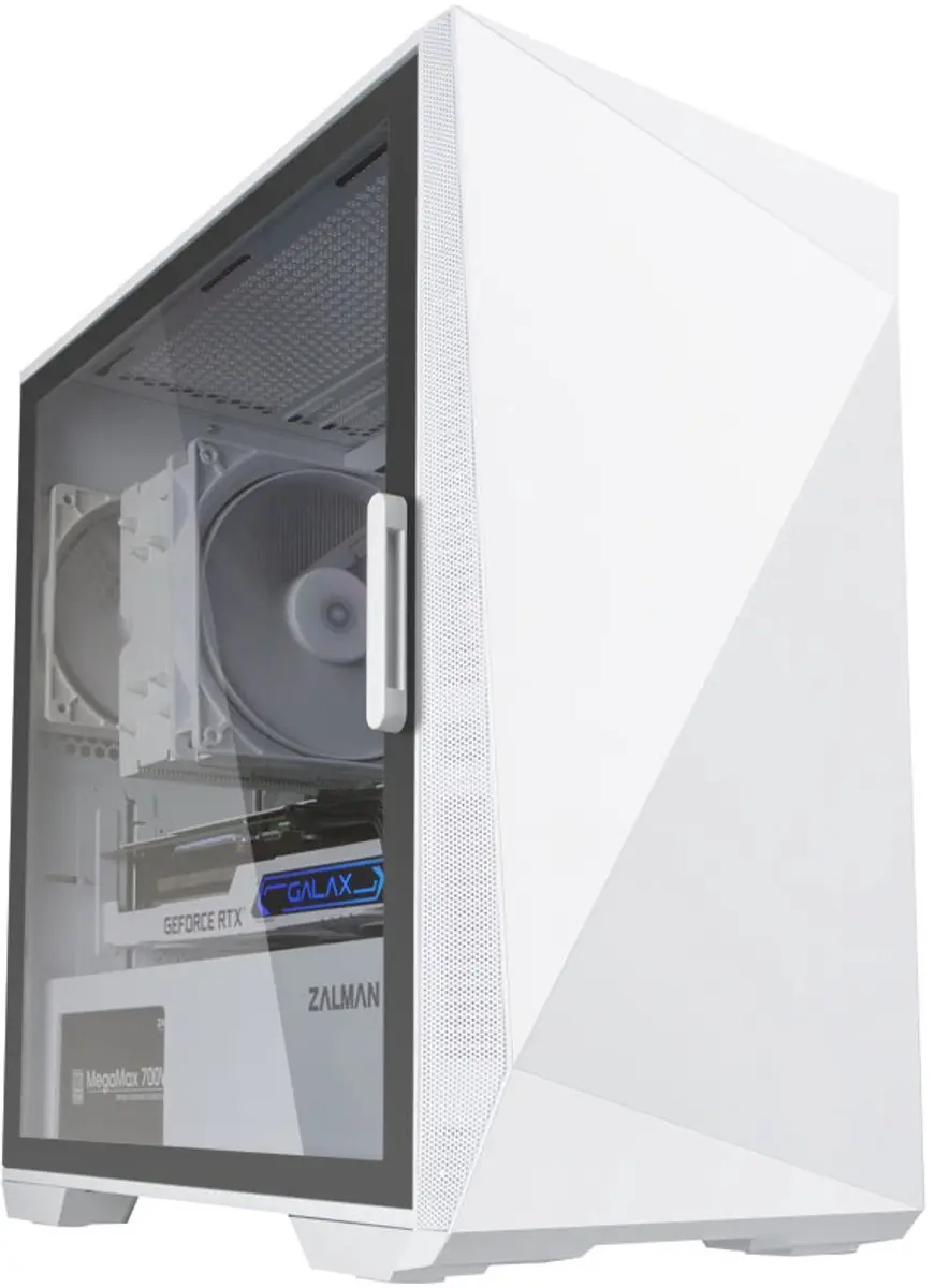 Zalman Z1 Iceberg White mATX Mid Tower PC