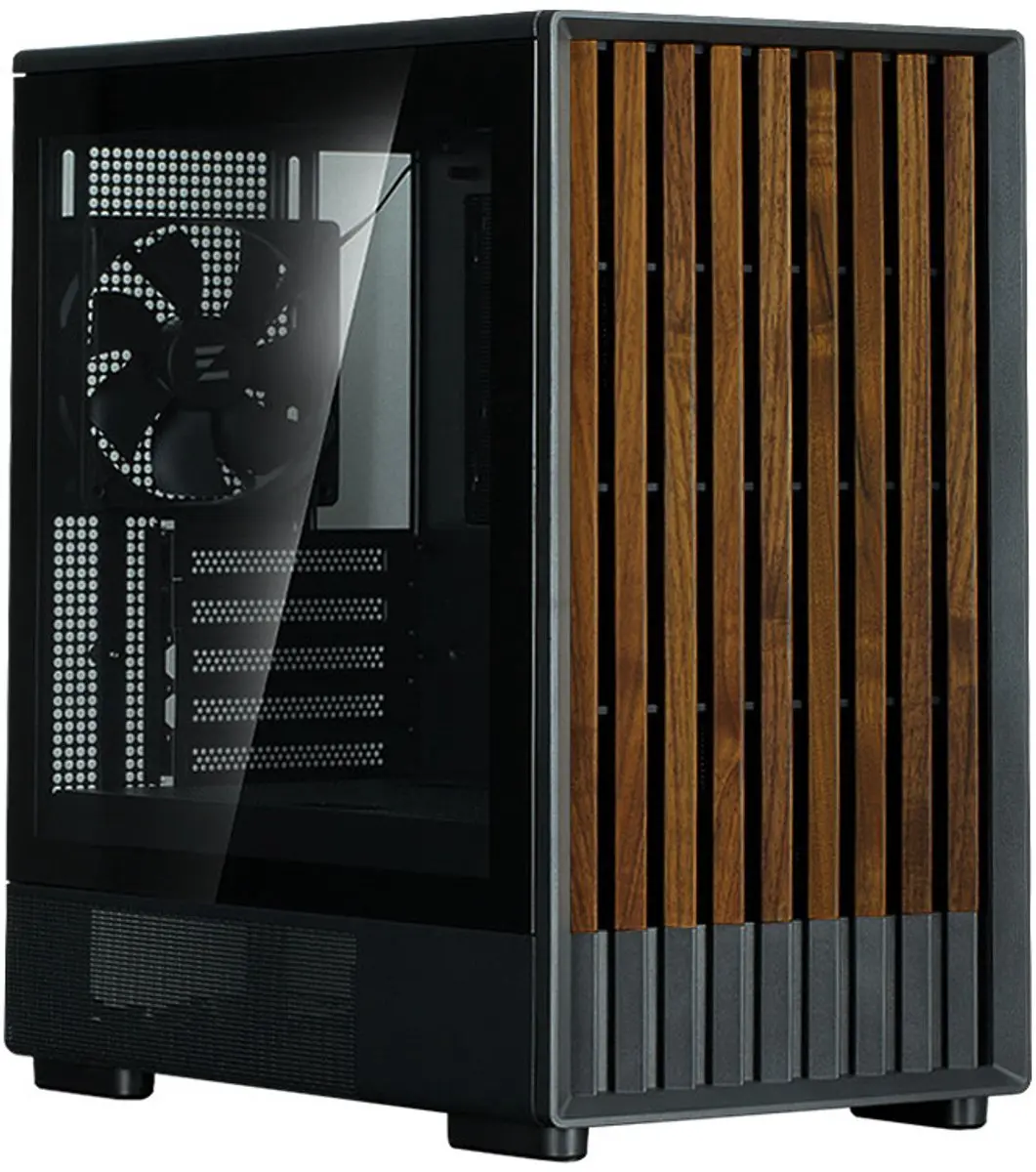 Zalman P10 Namu Black Mini Tower - Zwart