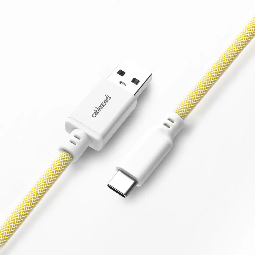 Cablemod CM-CKCA-CW-YW150YW-R USB-kabel Geel 1,5m