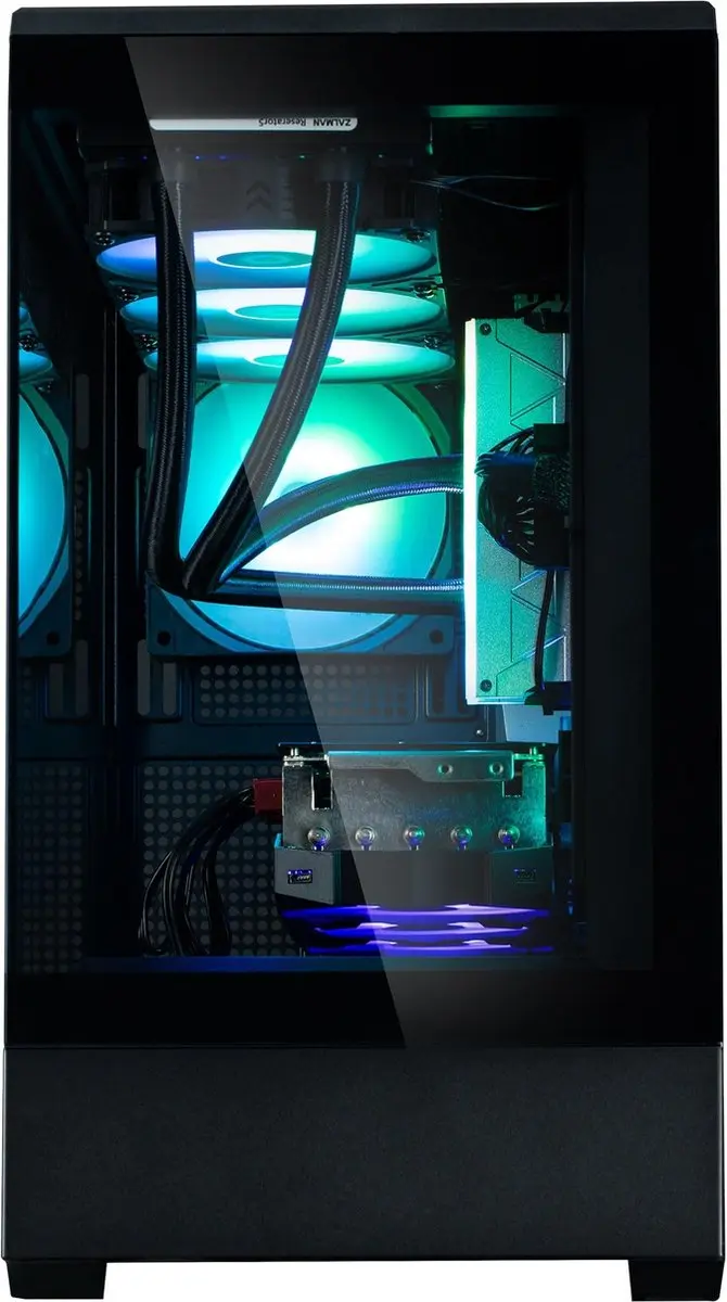Zalman P30 BLACK Midi Tower - Zwart