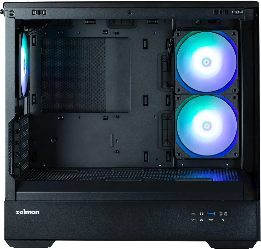 Zalman P30 BLACK Midi Tower - Zwart