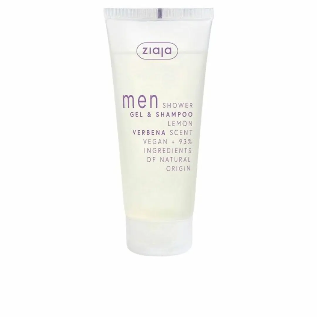 Ziaja 2-in-1 Gel & Shampoo Citroenverbena Mannen 200ml