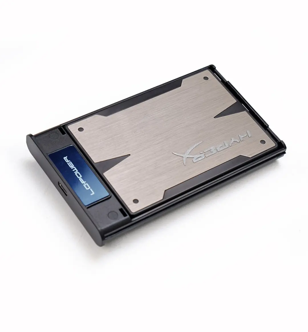 LC Power 25U3-C4 Externe Harde Schijf Behuizing 2.5" - USB-C 10Gb/s - Zwart