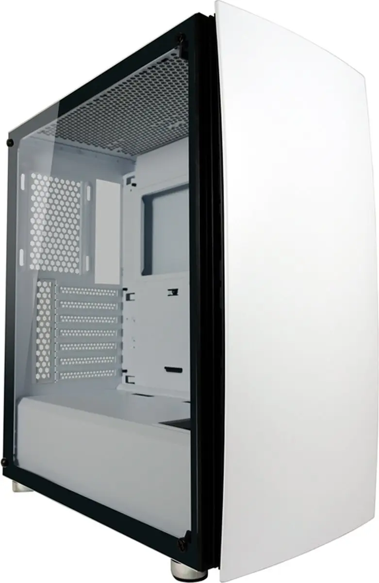 LC Power Bright Sail Midi ATX Behuizing - Wit