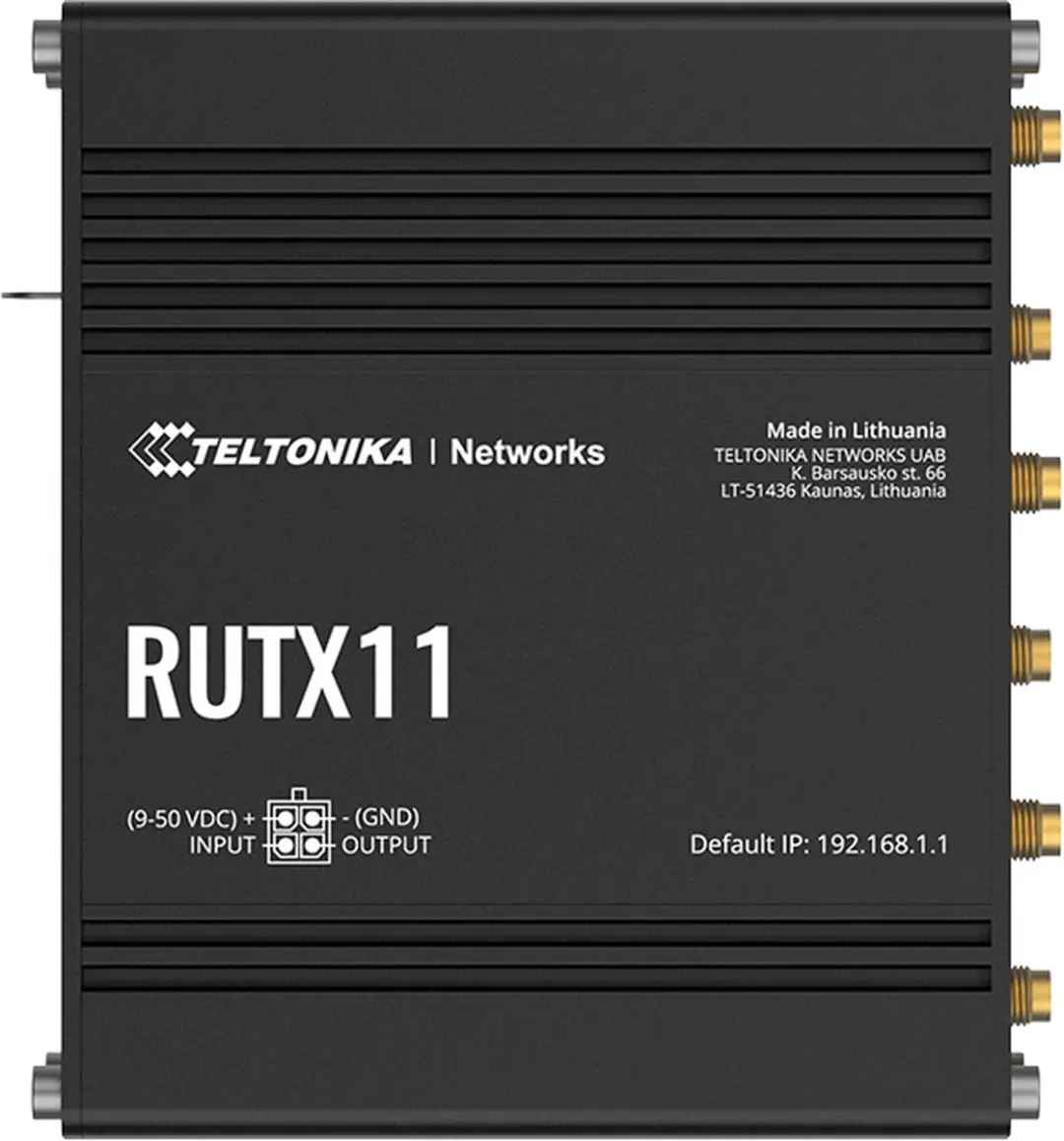 Teltonika RUTX11 Router - 300 Mbps - 4x LAN 1x WAN