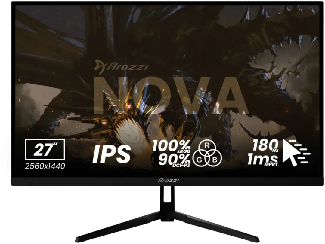 Arozzi Nova 27" Gaming Monitor