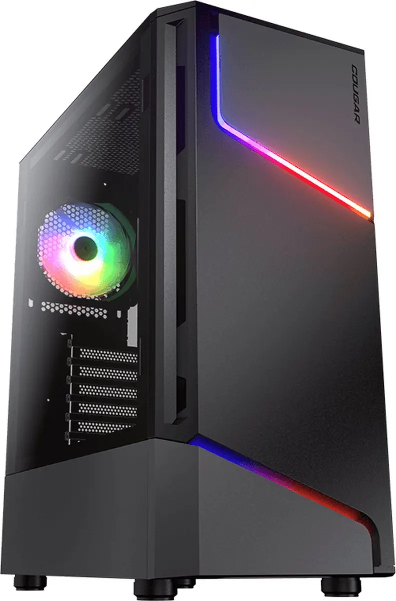 Cougar Gaming MX360 Midi Tower - Zwart