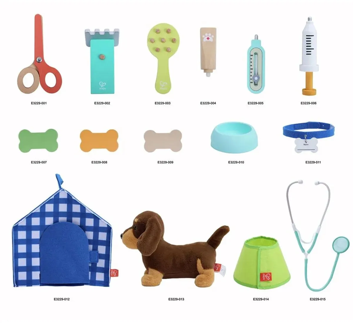 Hape Puppy Zorgkliniek Dierenartsenset - Multicolor - afbeelding 6 van 6