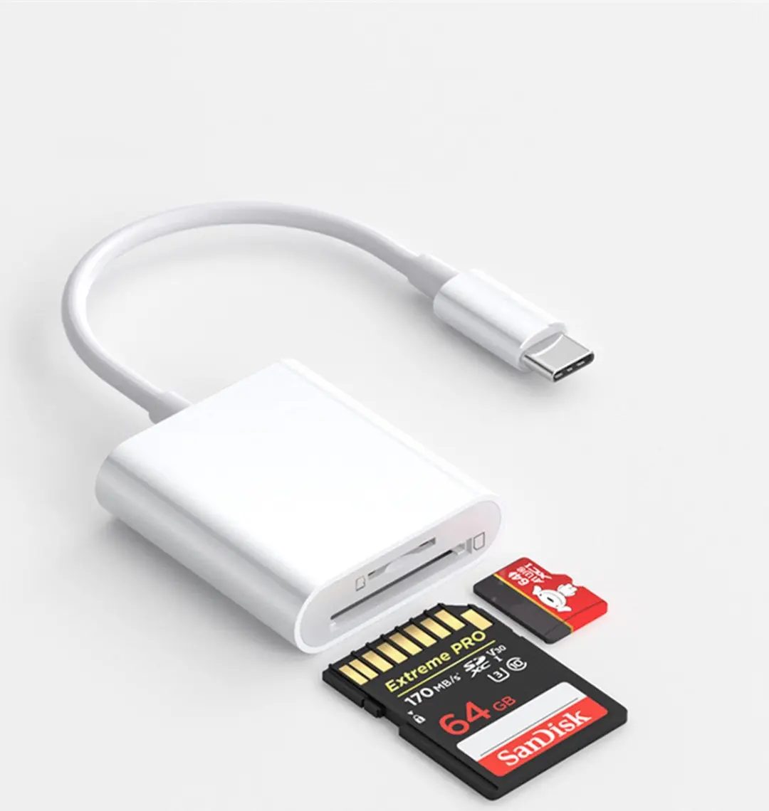 NÖRDIC CRD-056 USB C Kaartlezer