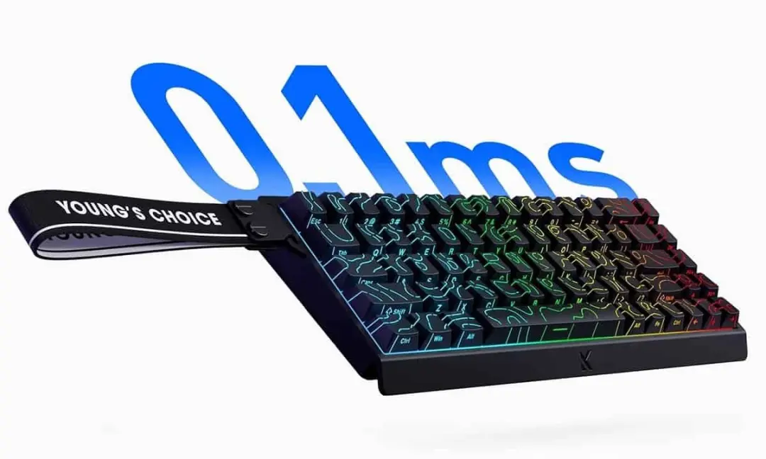 MCHOSE Ace68 MC-Ace68-16 Mechanisch Gaming Toetsenbord - Wit - 8K Hz RGB