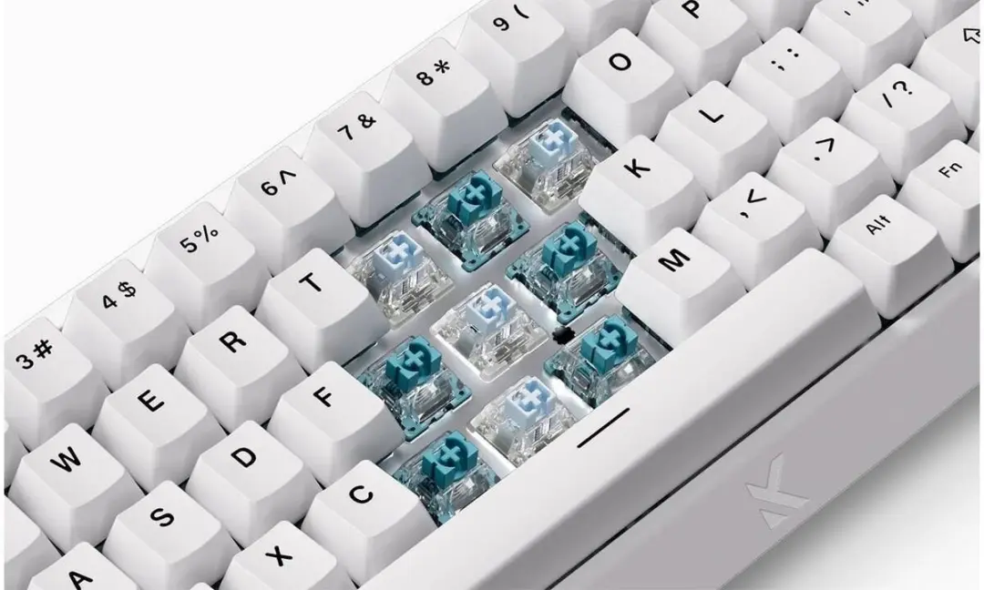 MCHOSE Ace68 MC-Ace68-16 Mechanisch Gaming Toetsenbord - Wit - 8K Hz RGB