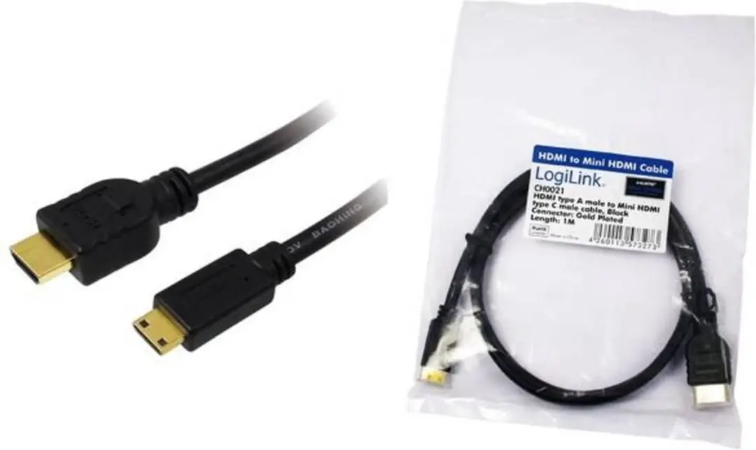 Logilink CH0022 HDMI Mini-HDMI Kabel 1.5m - Zwart