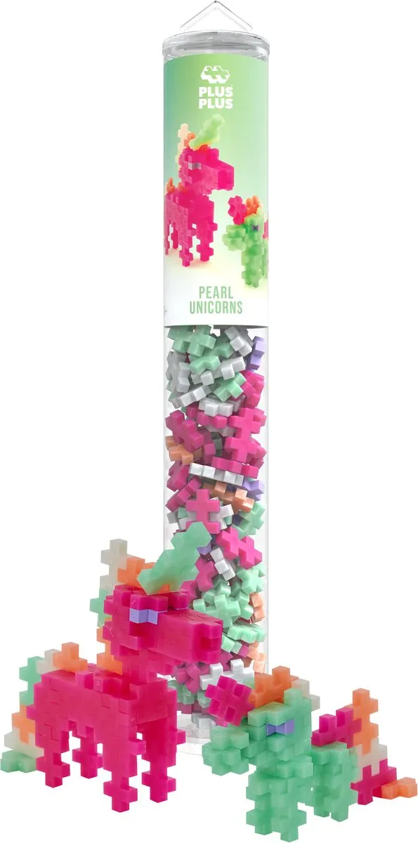 Plus-Plus Pearl Unicorns Bouwset 100-delig - 4374