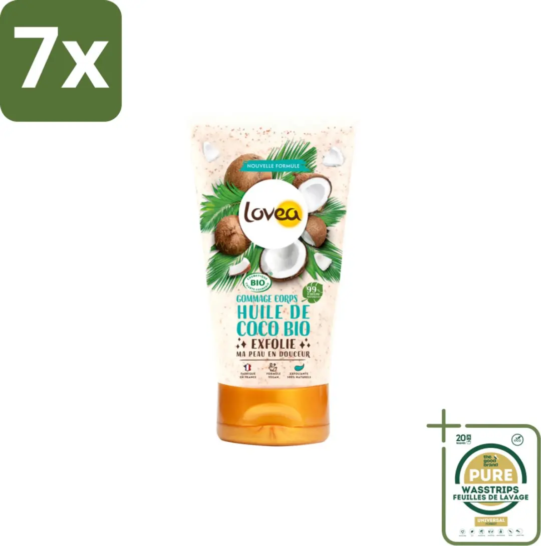 Lovea Biologische Body Scrub Kokos 150ml
