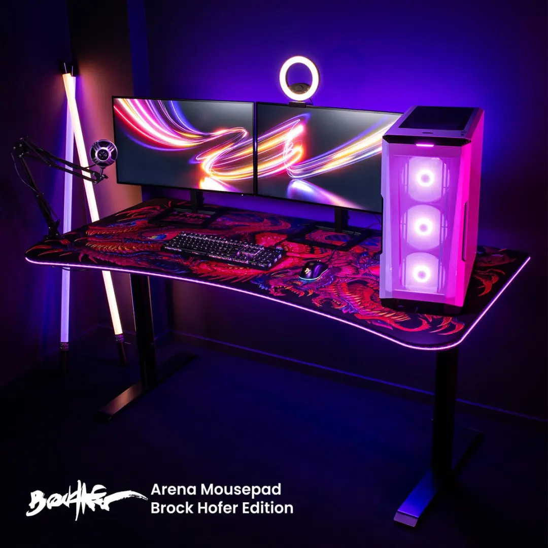 Arozzi Arena Gaming Muismat Crawling Chaos 160cm