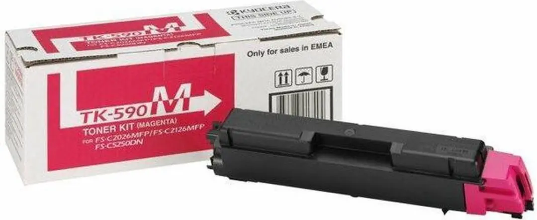 Kyocera TK-590M Tonercartridge - Magenta - 5.000 pagina's