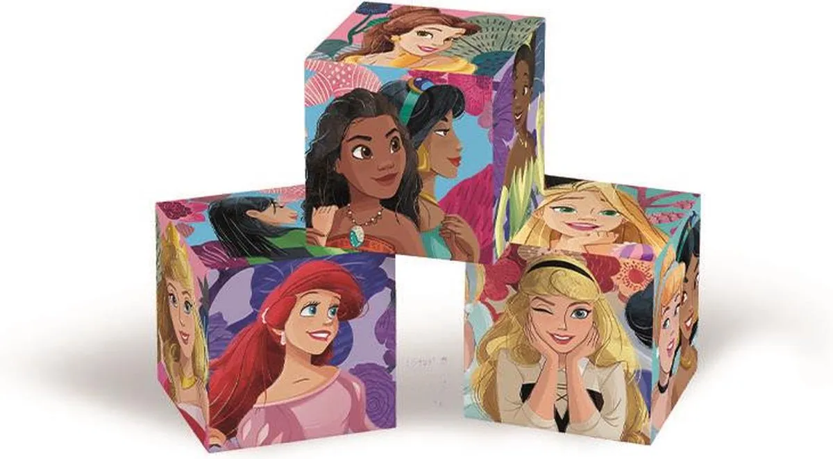 Clementoni Disney Prinsessen 6-delige Puzzel - 6 Stuks