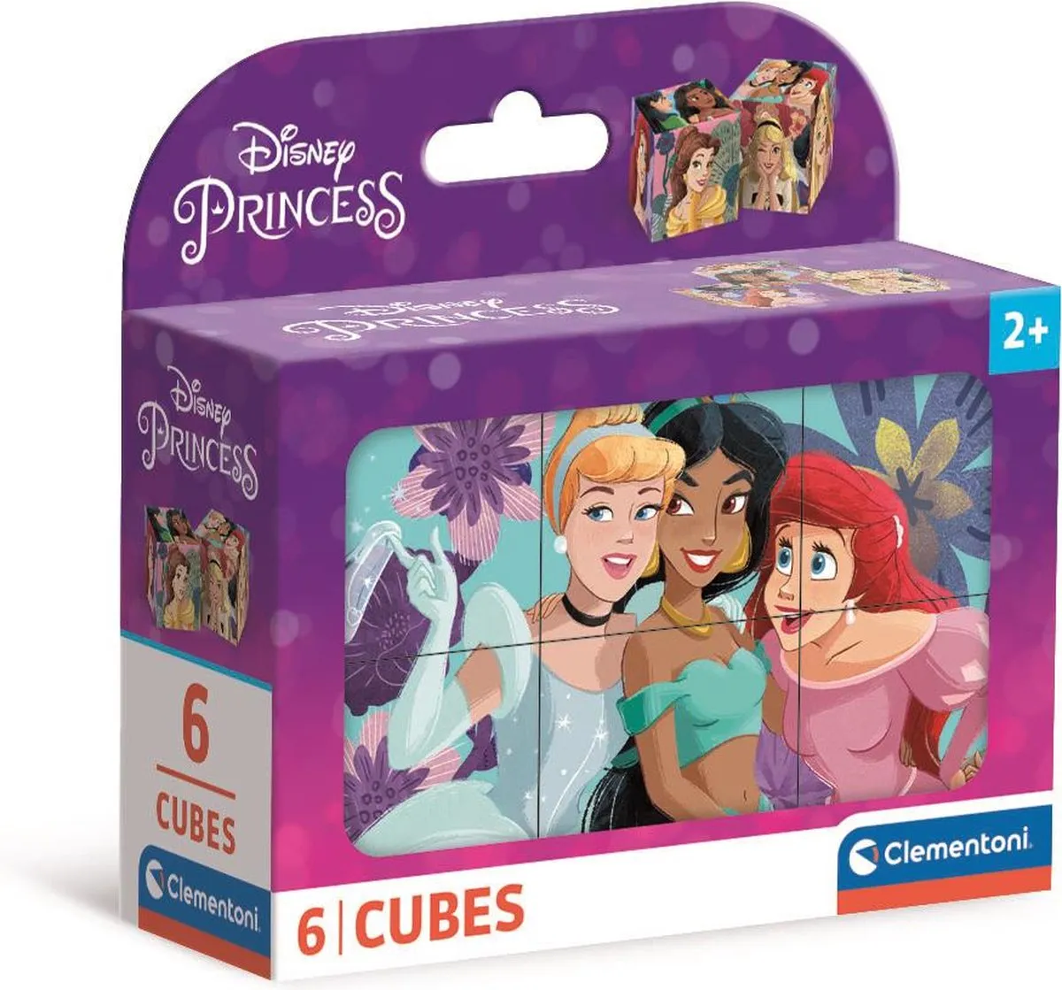 Clementoni Disney Prinsessen 6-delige Puzzel