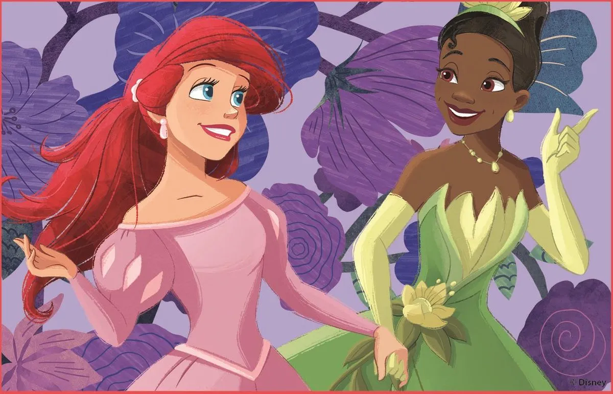 Clementoni Disney Prinsessen 6-delige Puzzel - 6 Stuks