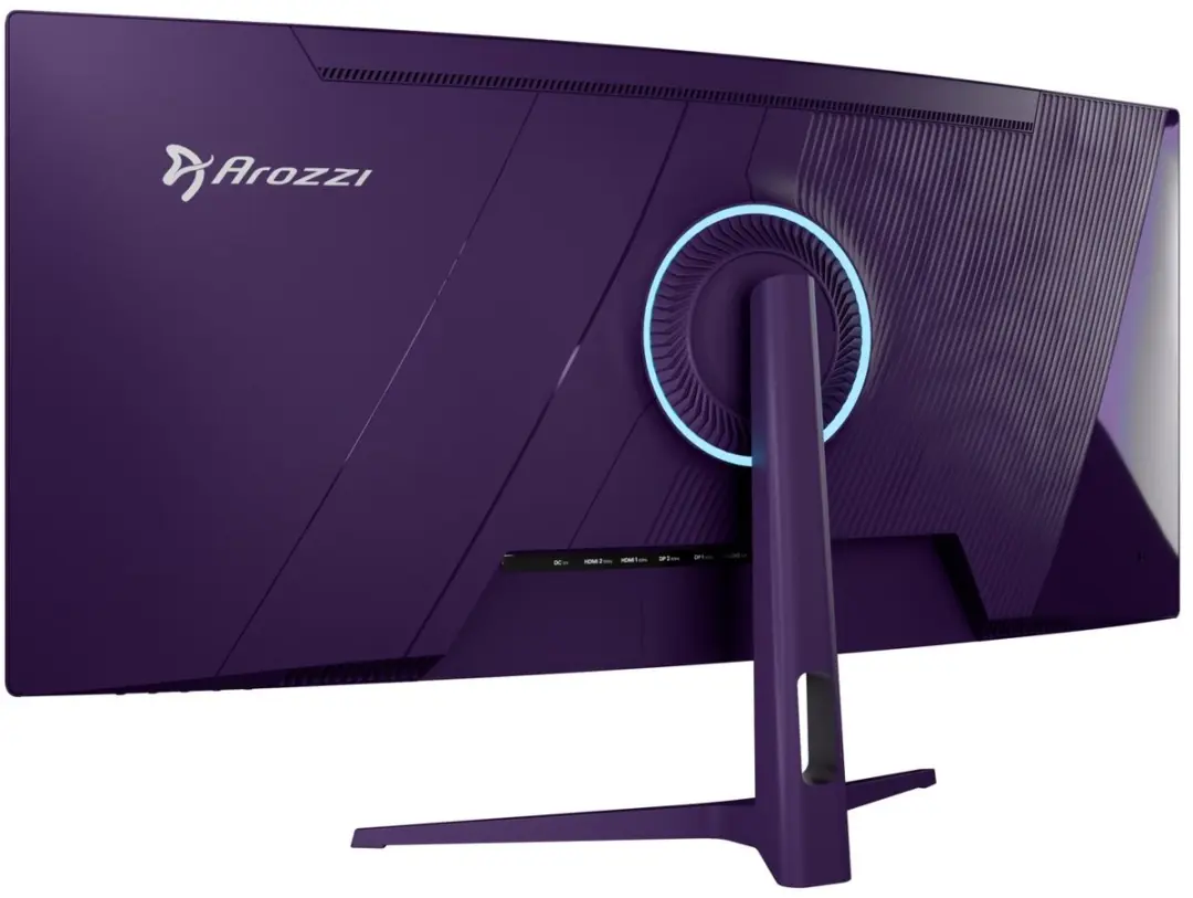 Arozzi Nova 34" Gaming Monitor - UWQHD VA - 165Hz - Paars