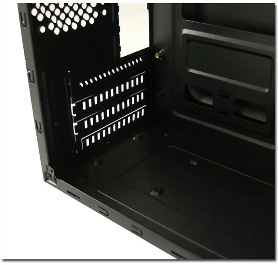 LC Power 2015MB Micro ATX Tower - Zwart