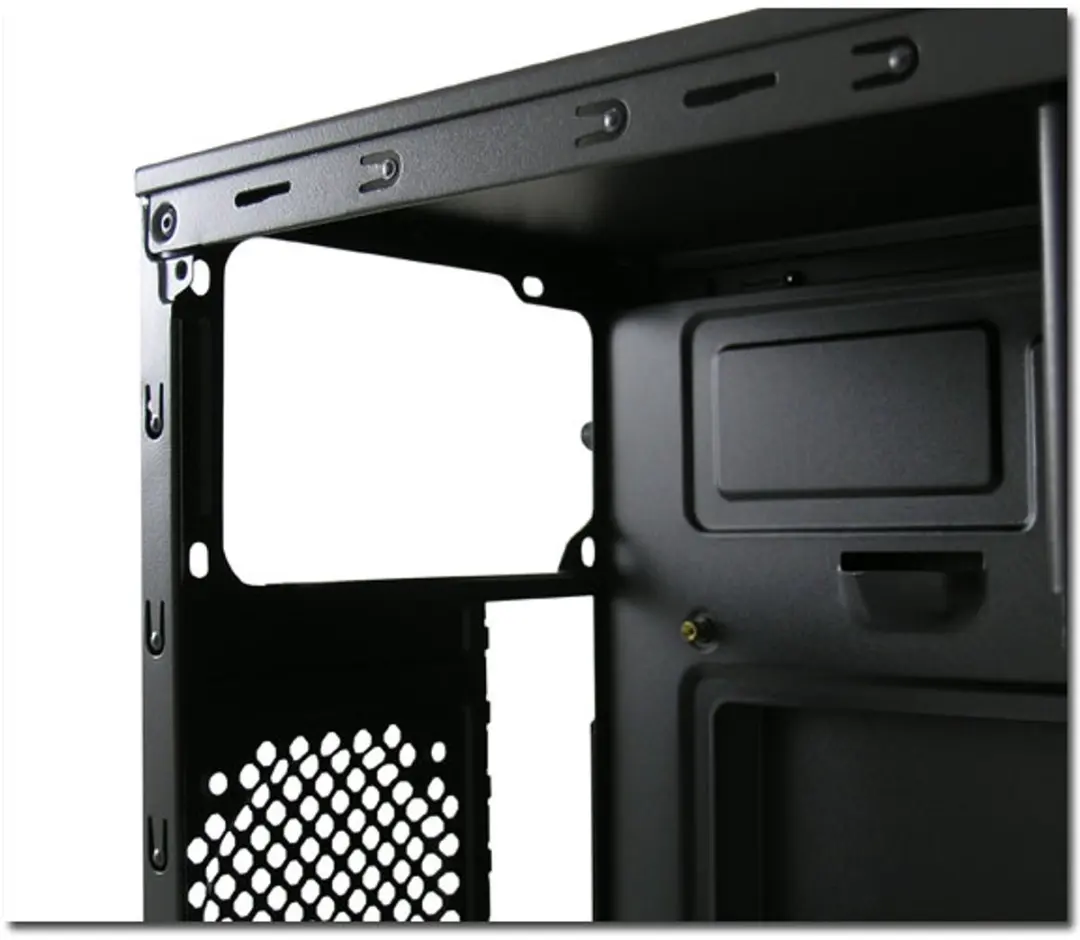 LC Power 2015MB Micro ATX Tower - Zwart