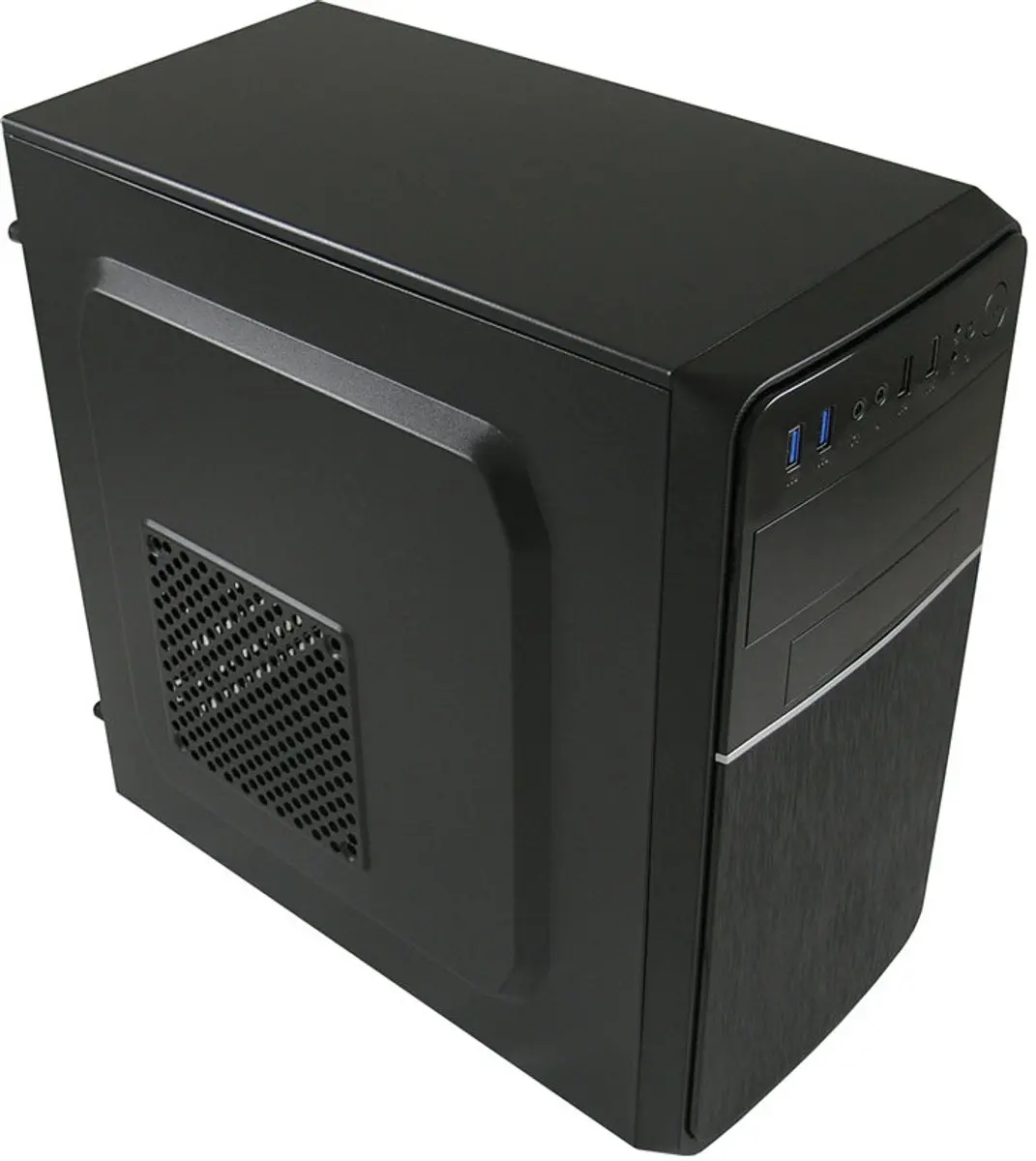 LC Power 2015MB Micro ATX Tower - Zwart