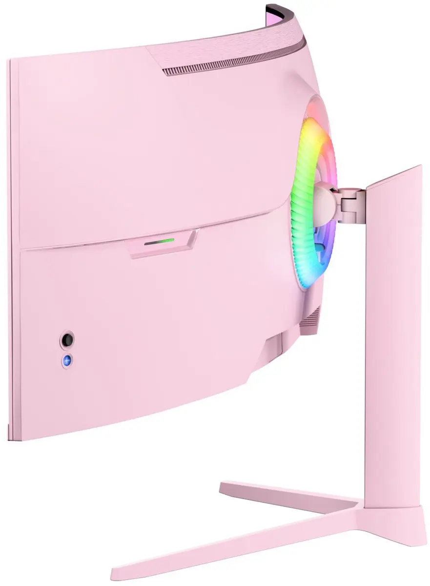 Arozzi Nova 49" Curved Gaming Monitor - DQHD 165Hz - Roze