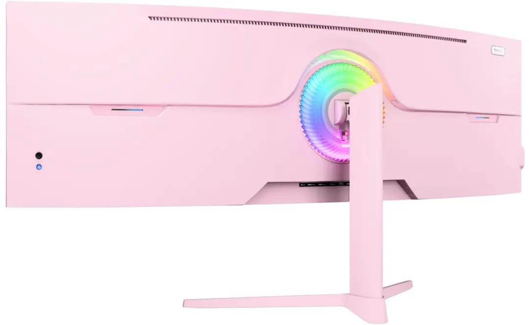 Arozzi Nova 49" Curved Gaming Monitor - DQHD 165Hz - Roze