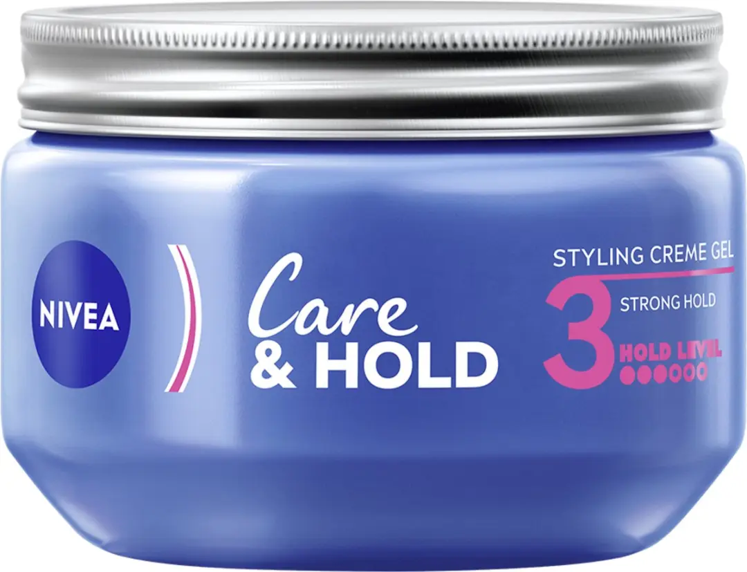 NIVEA Care & Hold Styling Crème Gel - 3x150ml