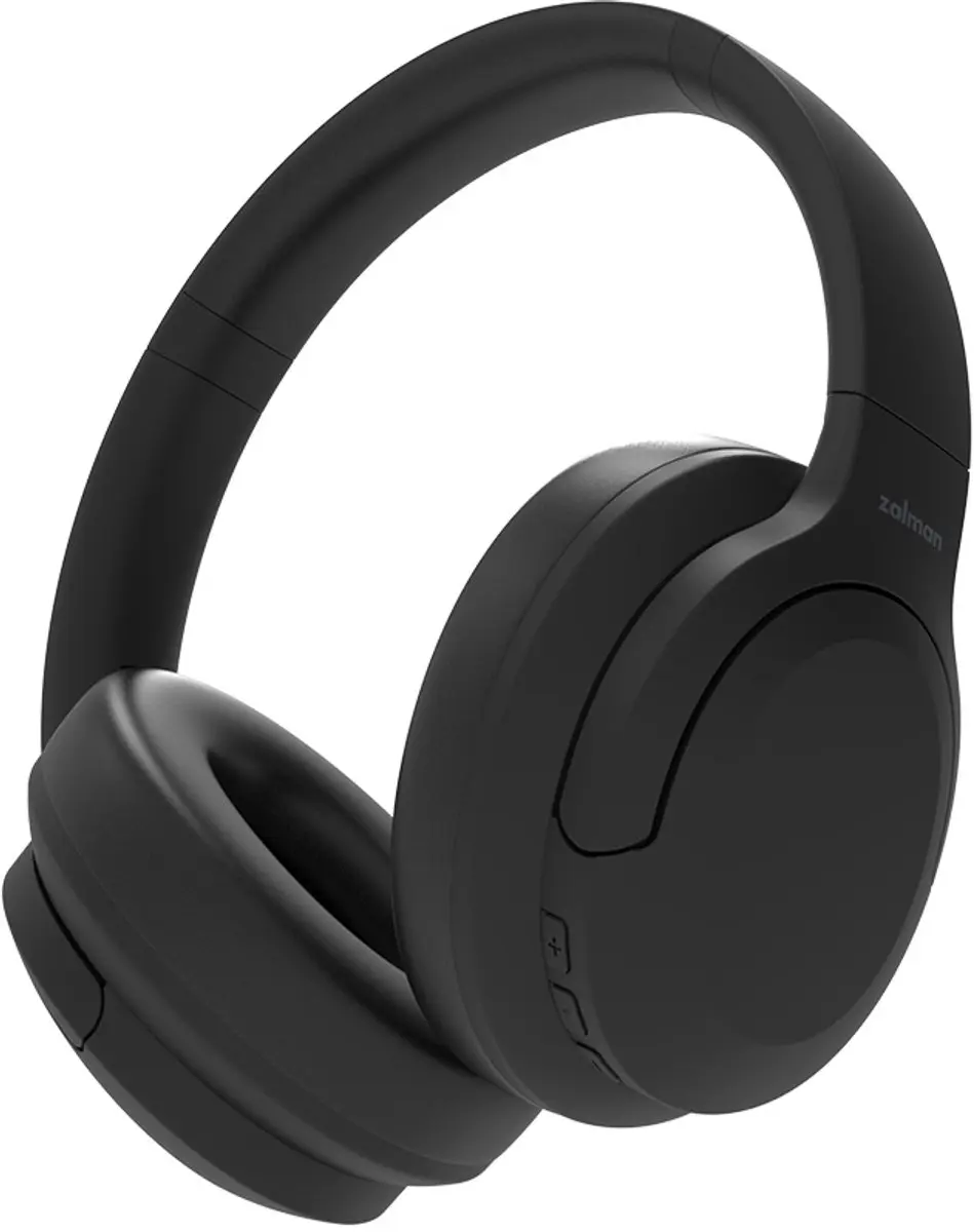 Zalman ZM-HPS510 Bluetooth Headset - Actieve ruisonderdrukking - 20 uur - Zwart