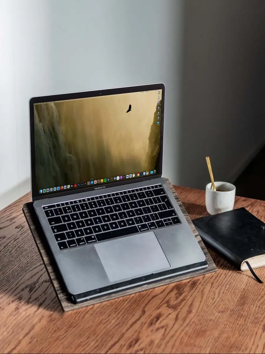 Gusta Laptoptafel 04275260 - Verstelbaar 13-17" - Bruin
