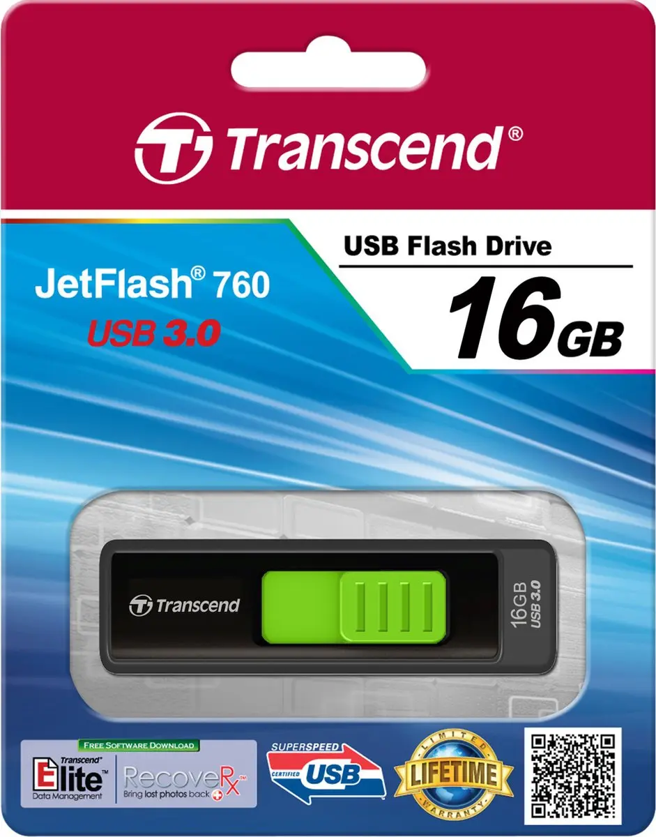 Transcend JetFlash 760 USB-stick 16GB
