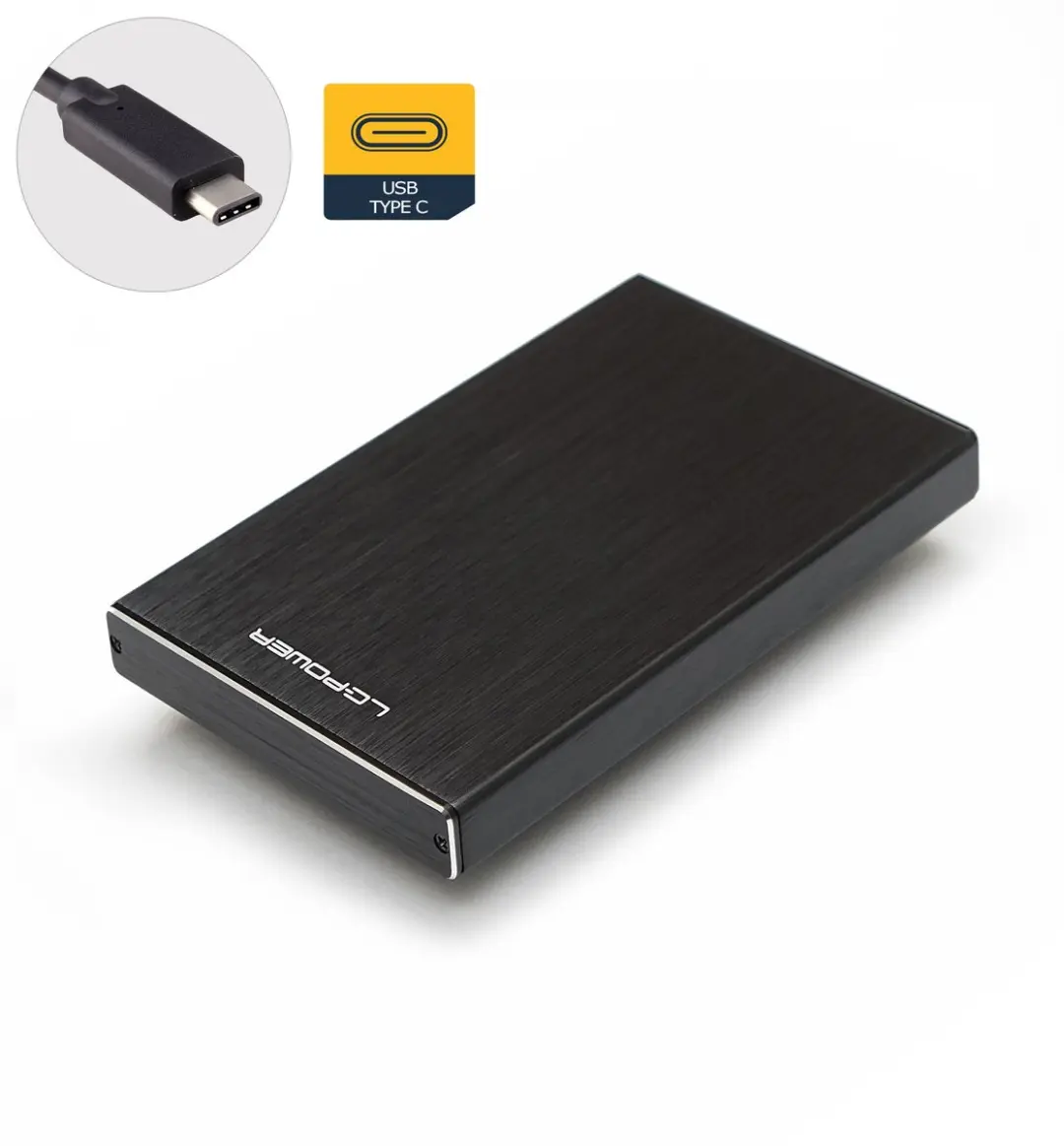 LC Power LC-25U3-C Externe Harde Schijf 2.5"