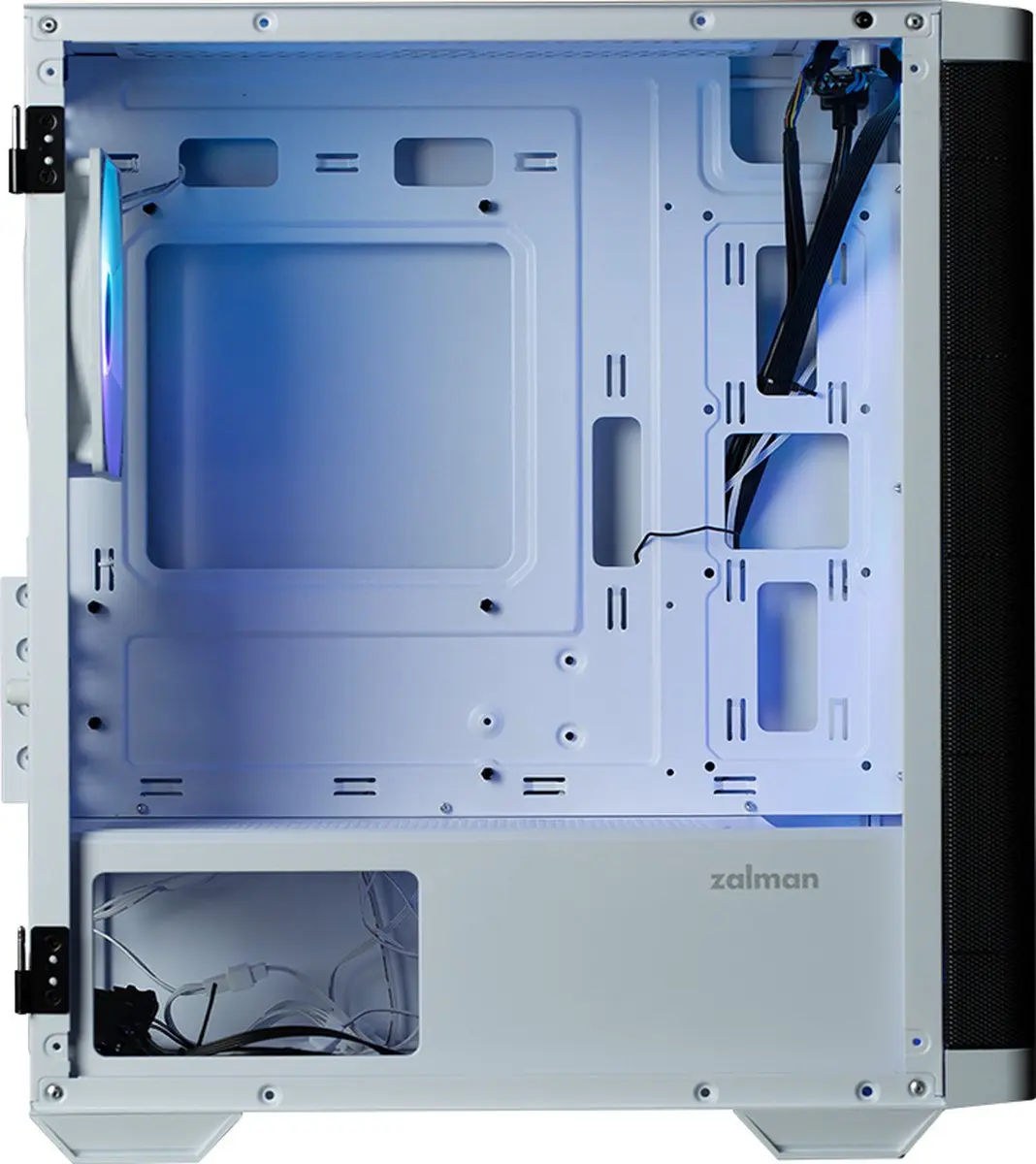 Zalman M4 Gehuize - 2x 2.5" 1x 3.5" - Wit