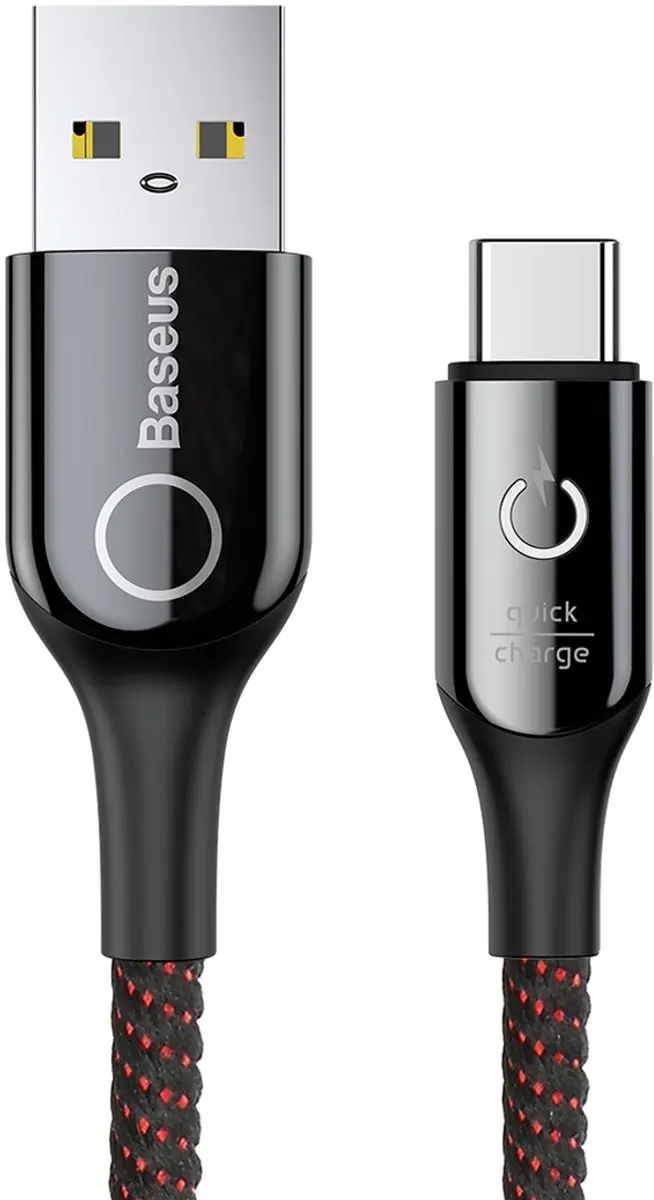 Baseus Smart Power Off USB-C LED Kabel 3A