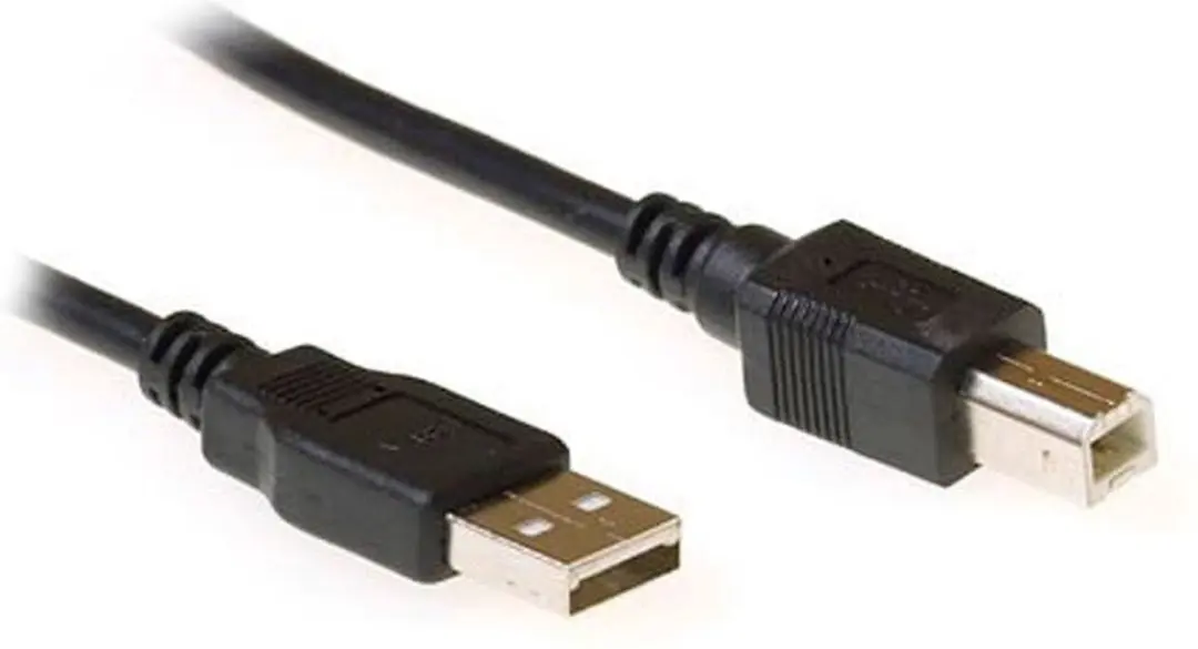 Ewent EC2403 USB-kabel 3m USB 2.0 A-B - Zwart