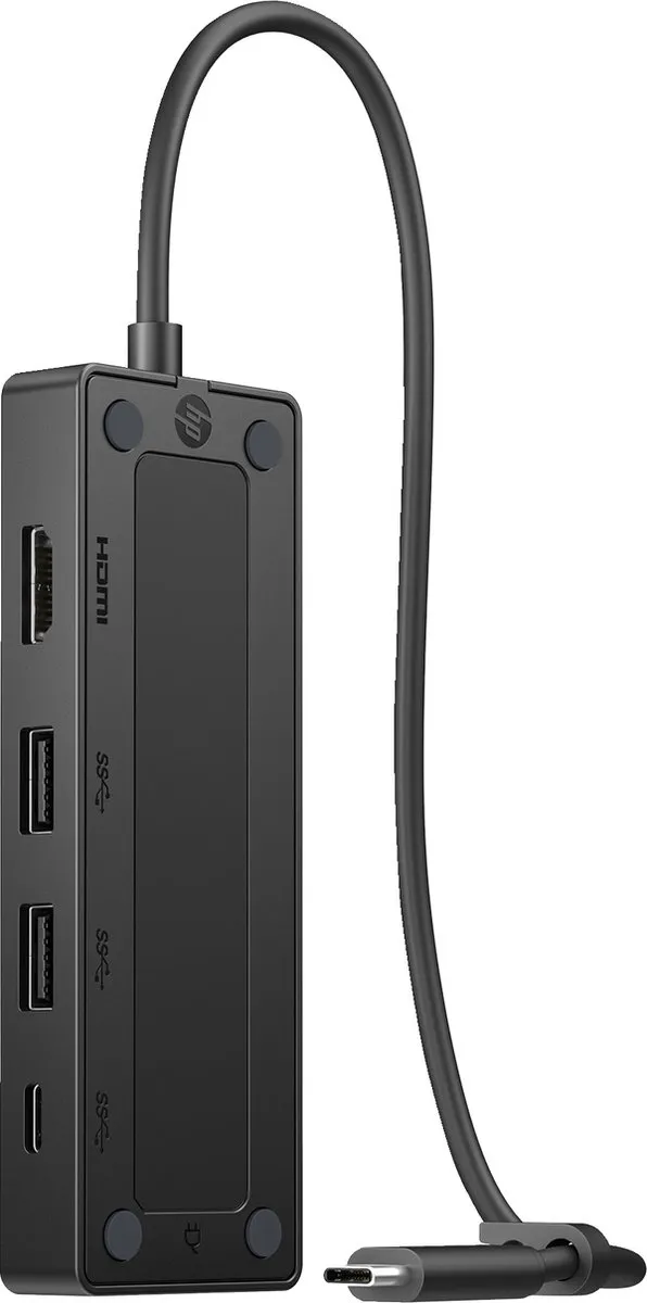 HP USB-C Travel Hub G3 - Zwart - afbeelding 6 van 6