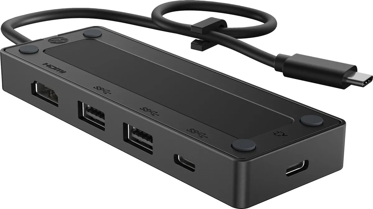 HP USB-C Travel Hub G3 - Zwart