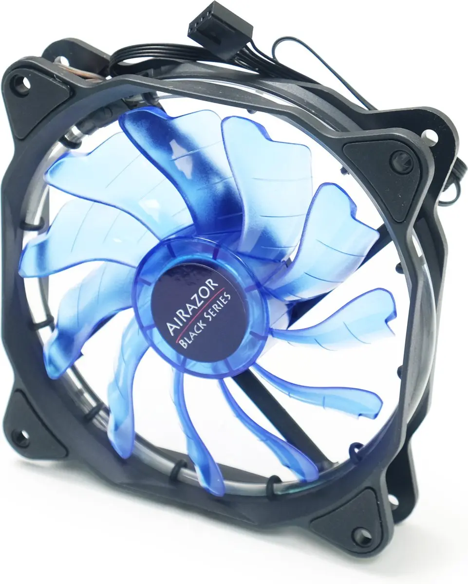 LC Power LC-CF-120-TUBE-B Ventilator 12cm - Zwart